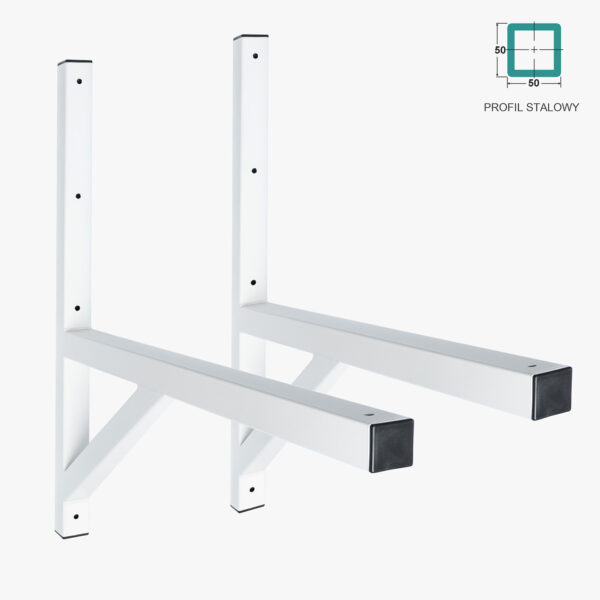 Profil stalowy 50 mm x 50 mm, grubość ścianki 2 mm