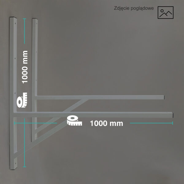 Wsporniki 1000 mm / 100 cm